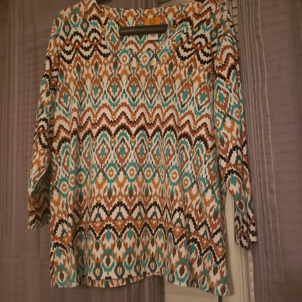 Plus Size Lot 1x Ruby Rd & D&Co, Glitterscope - image 7